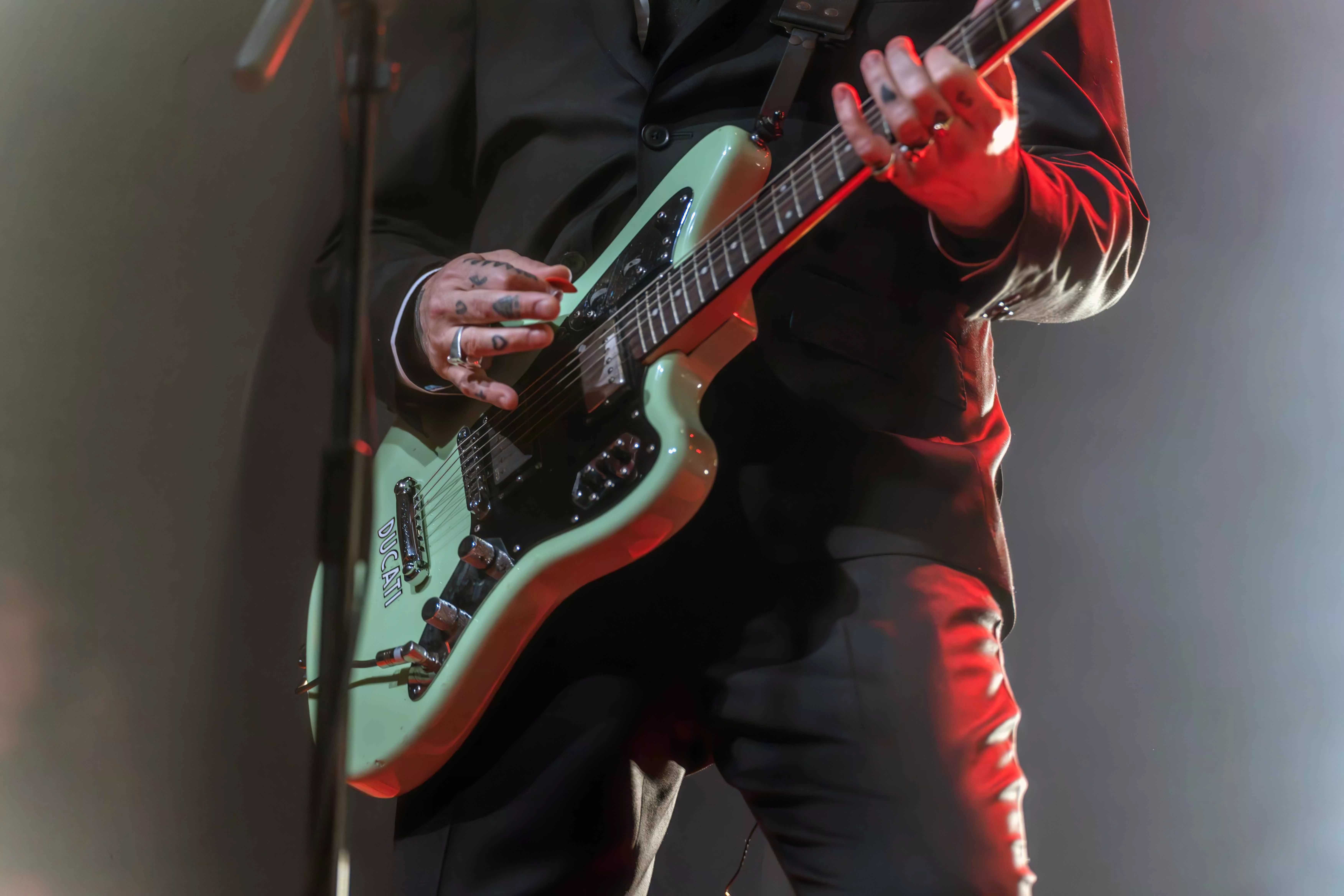 The band Alkaline Trio Plays at the House of Blues