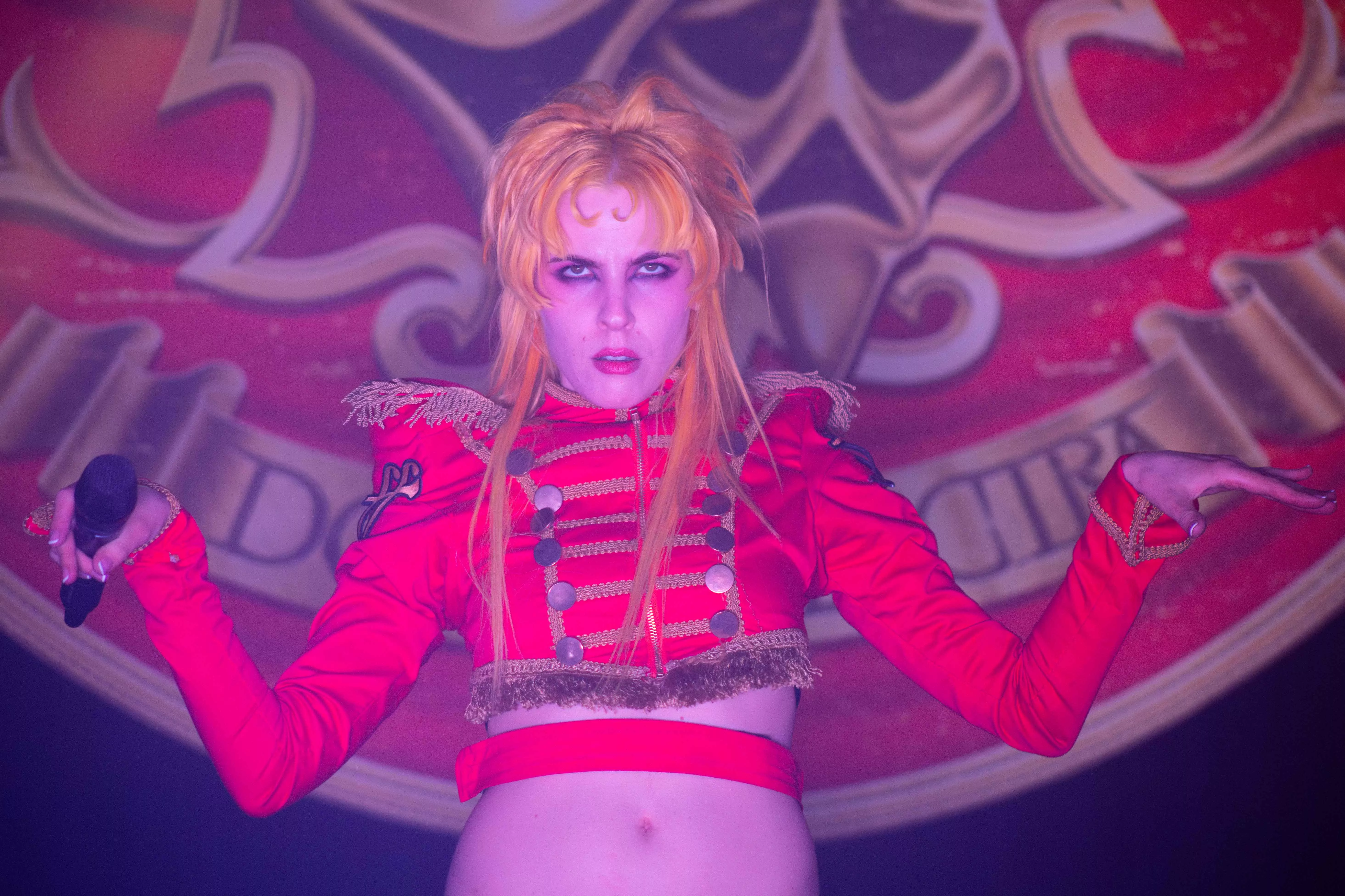 Dorian Electra Performs on stage at Glasshouse in Pomona