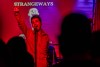 Strangeways, a Smiths and Morrissey tribute band, play on the stage at the Concert Lounge