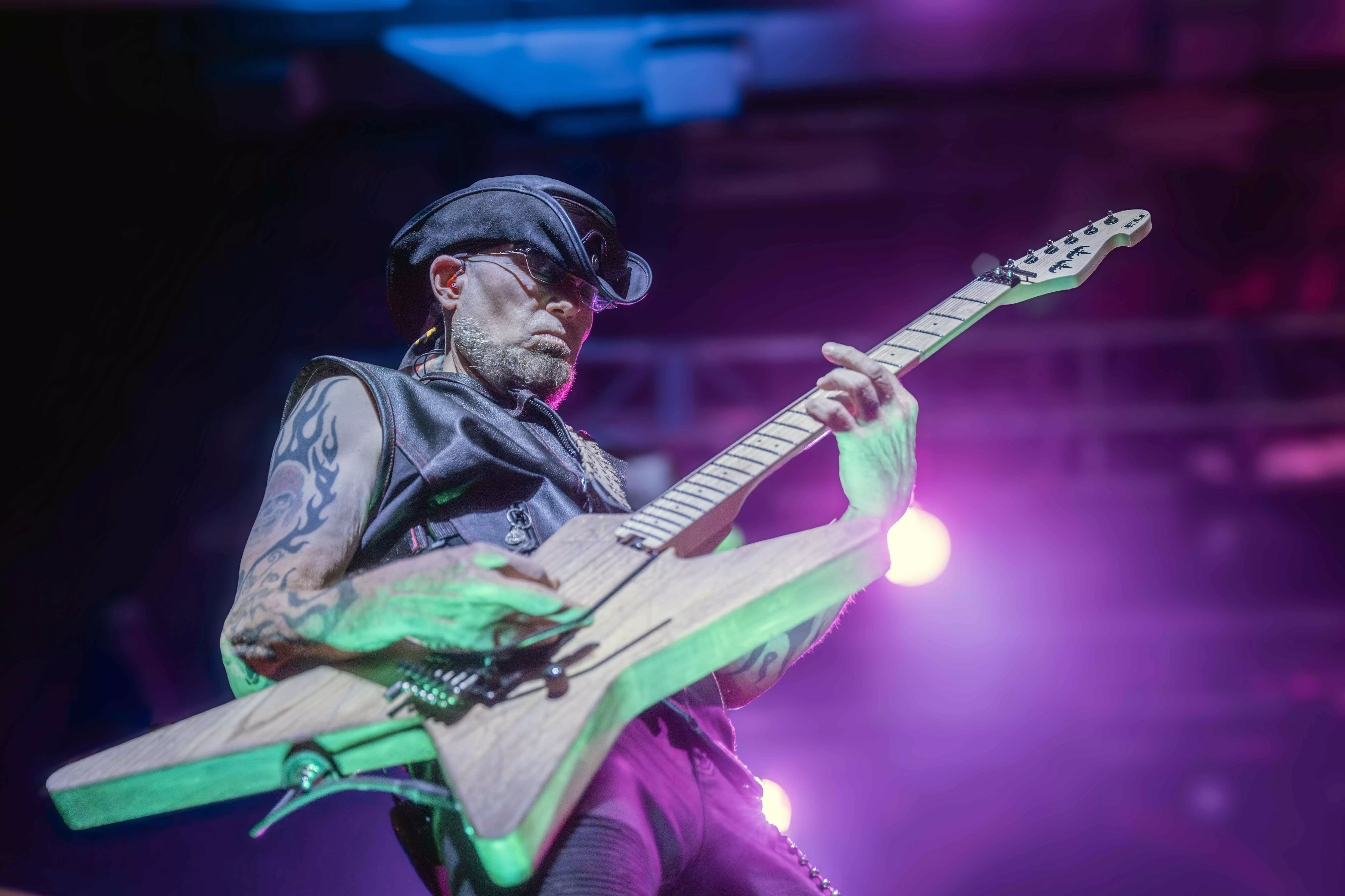 Queensryche plays on stage at the House of Blues in Anaheim Ca