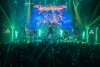 Death metal bands Dethklok Dragonforce and Nekrogoblikon perform for the Mutlation on a Spring Night tour at the Riverside Municipal Auditorium on April 21