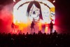 Death metal bands Dethklok Dragonforce and Nekrogoblikon perform for the Mutlation on a Spring Night tour at the Riverside Municipal Auditorium on April 21