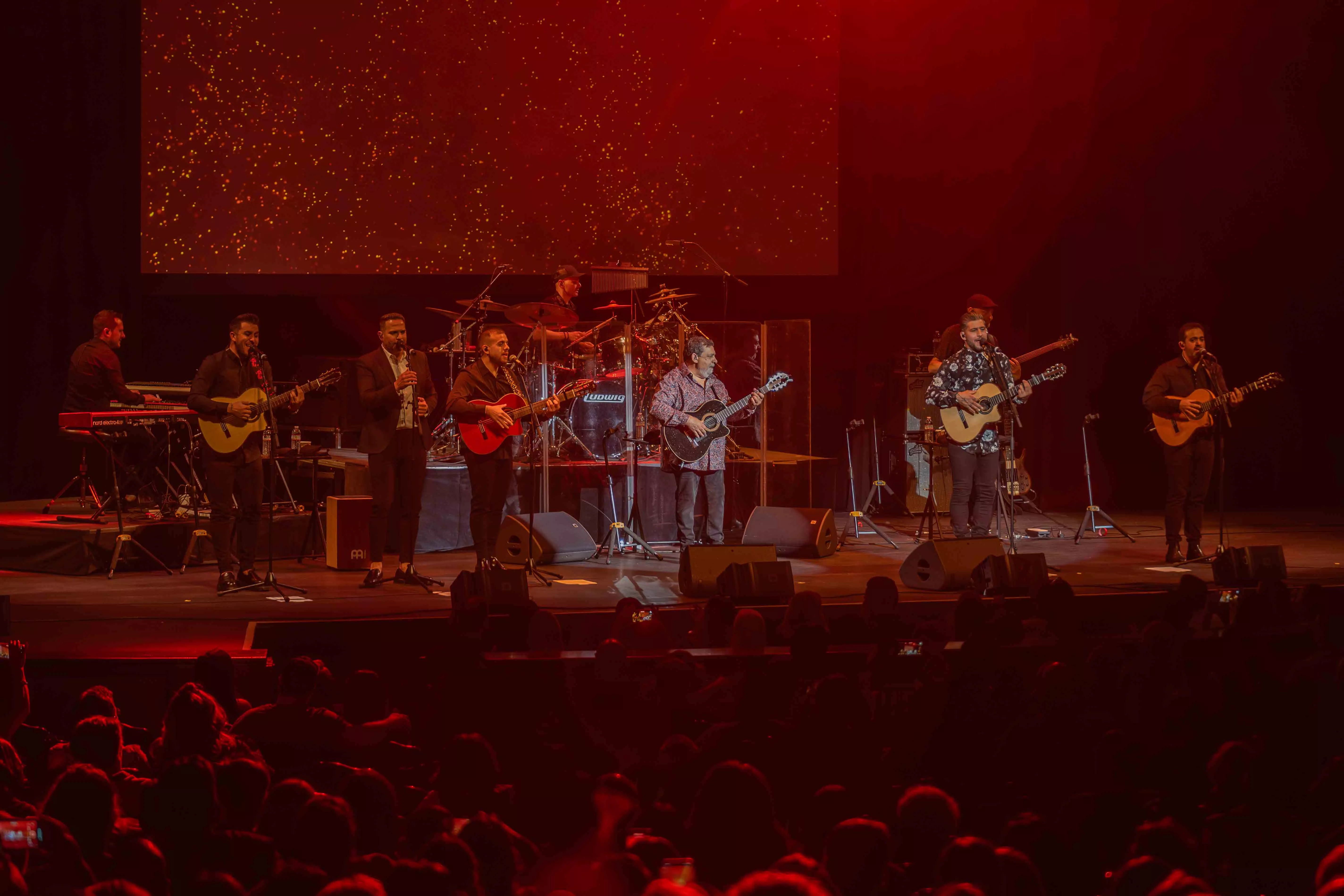 Gipsy Kings Perform on Stage at The Fox Performing Arts Theater in Riverside Ca on May 12