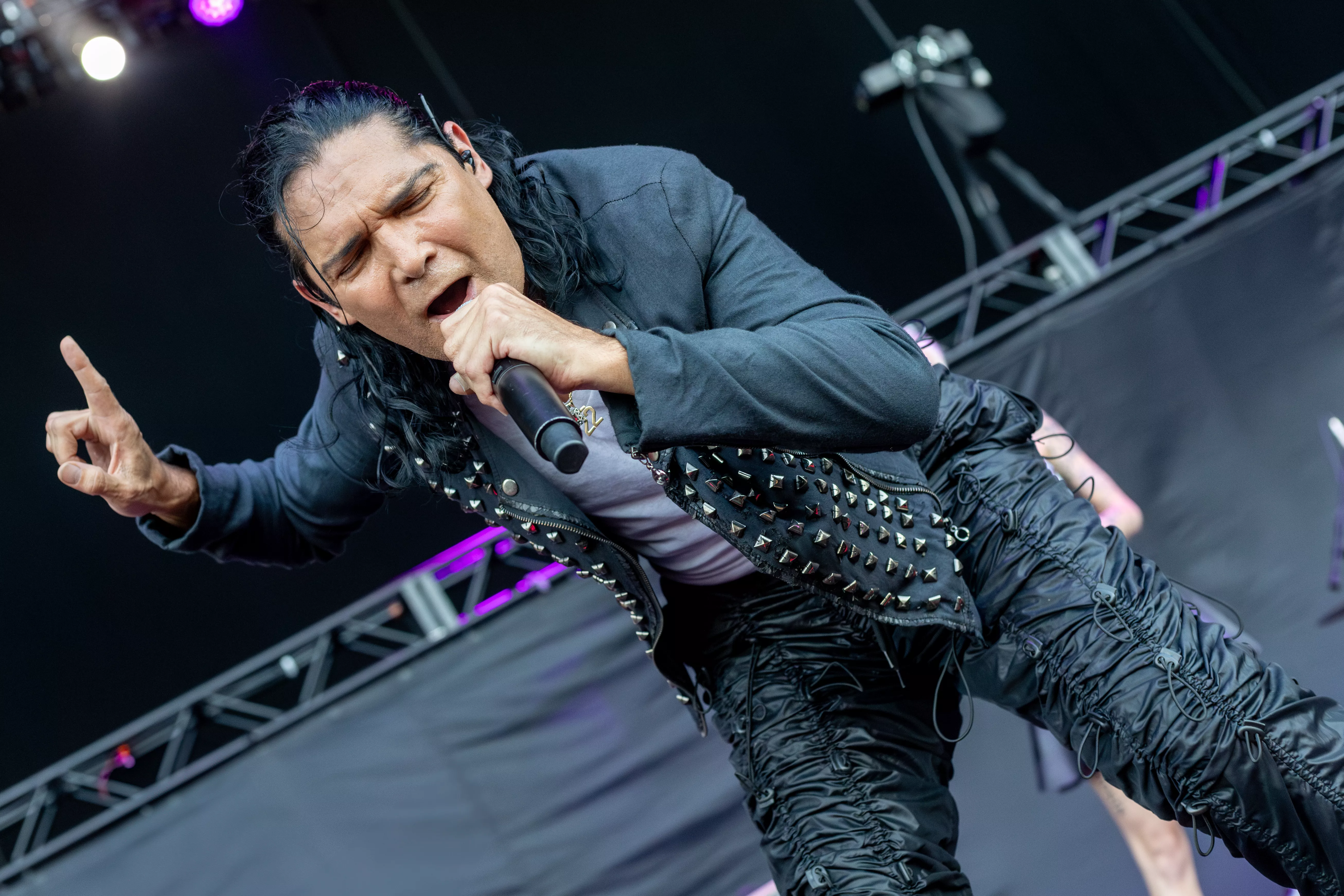 Corey Feldman performs on stage