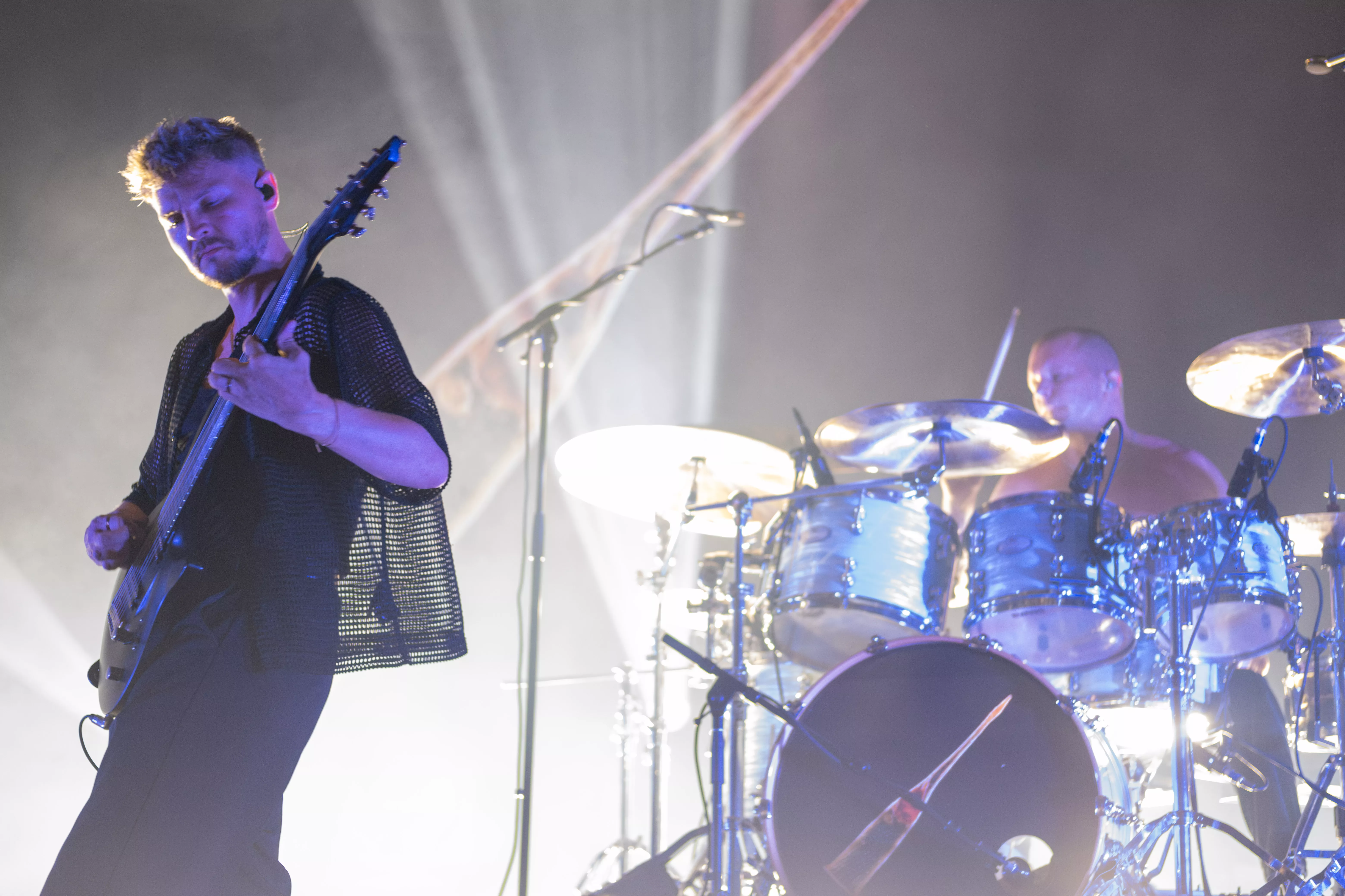 The band Leprous performs at the House of Blues in Anaheim