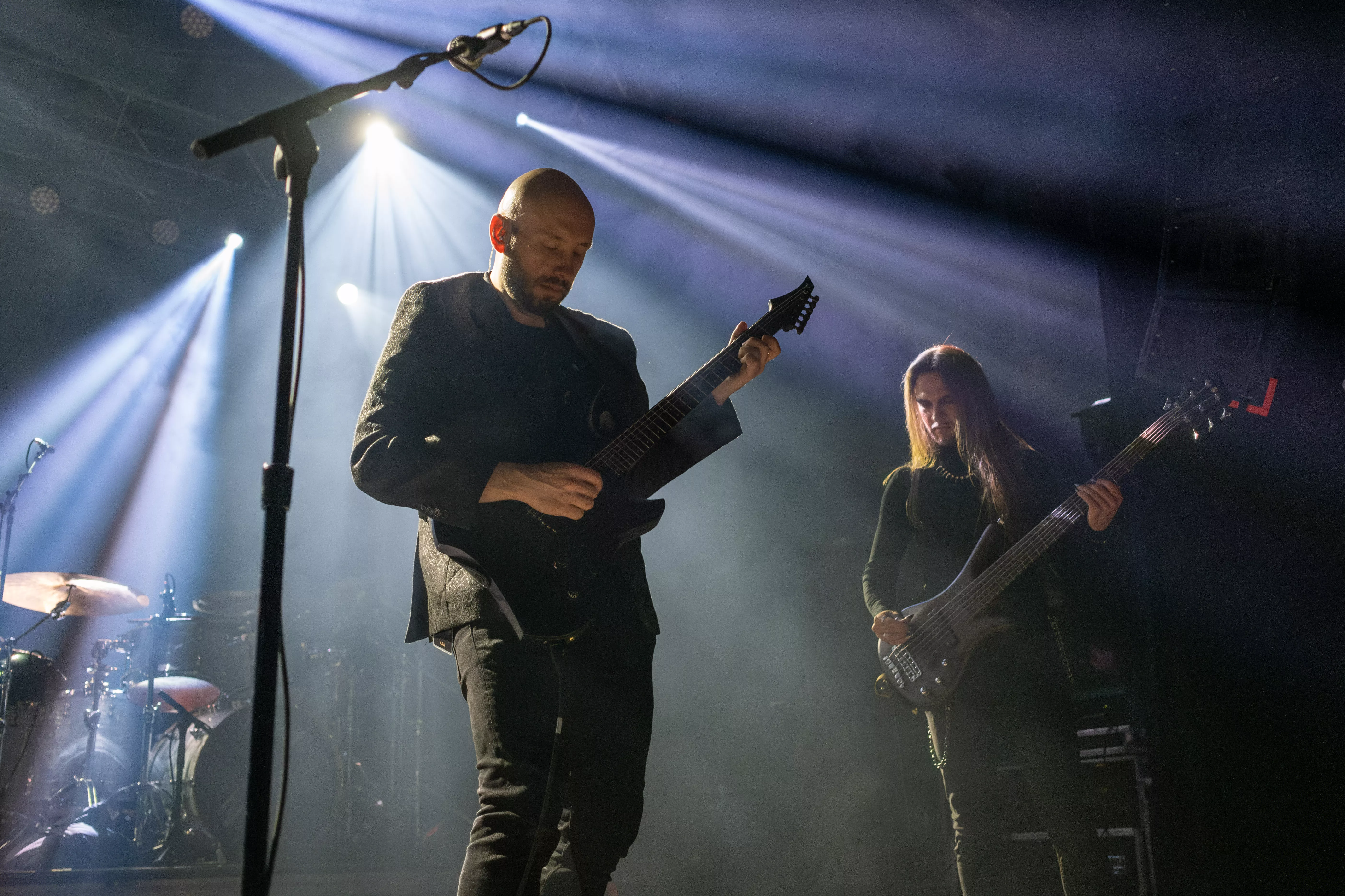 The band Leprous performs at the House of Blues in Anaheim