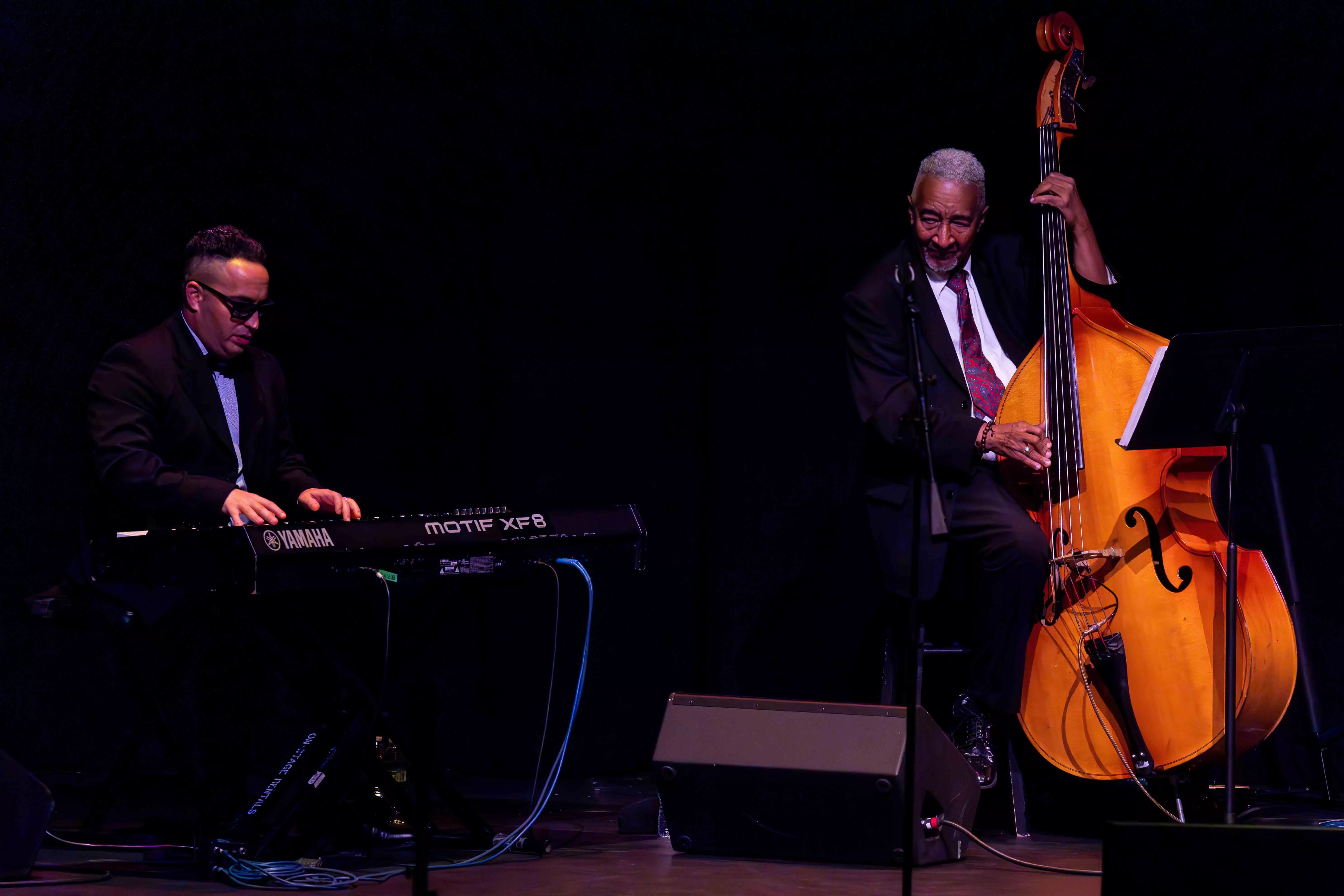 Buena Vista Social Orchestra performs on stage at the Fox Performing Arts Center in Riverside Ca on Oct 12