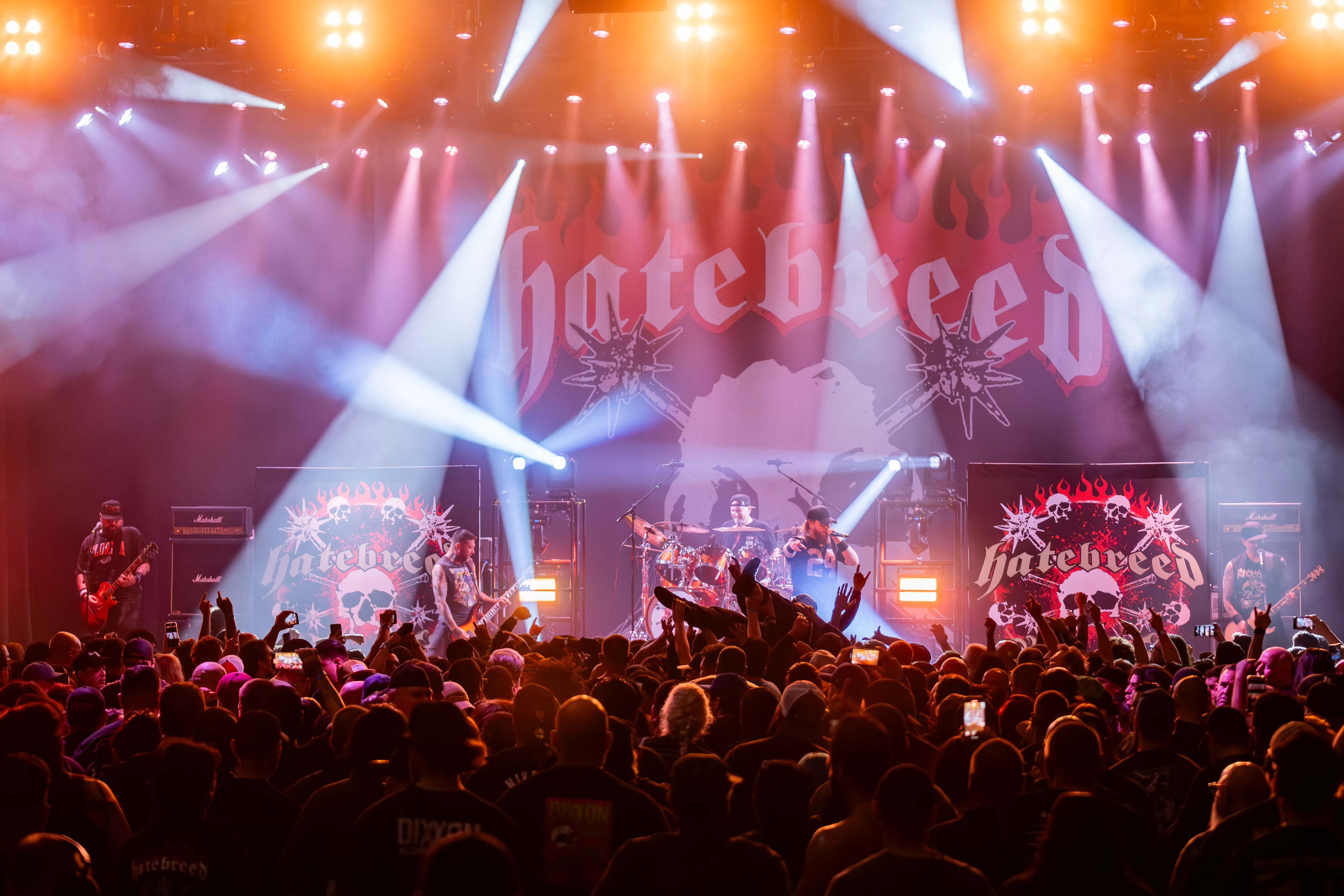 Hatebreed brought their 30th anniversary celebration to Riverside with a night of metal with guests Carcass, Harm's Way, and Crypta