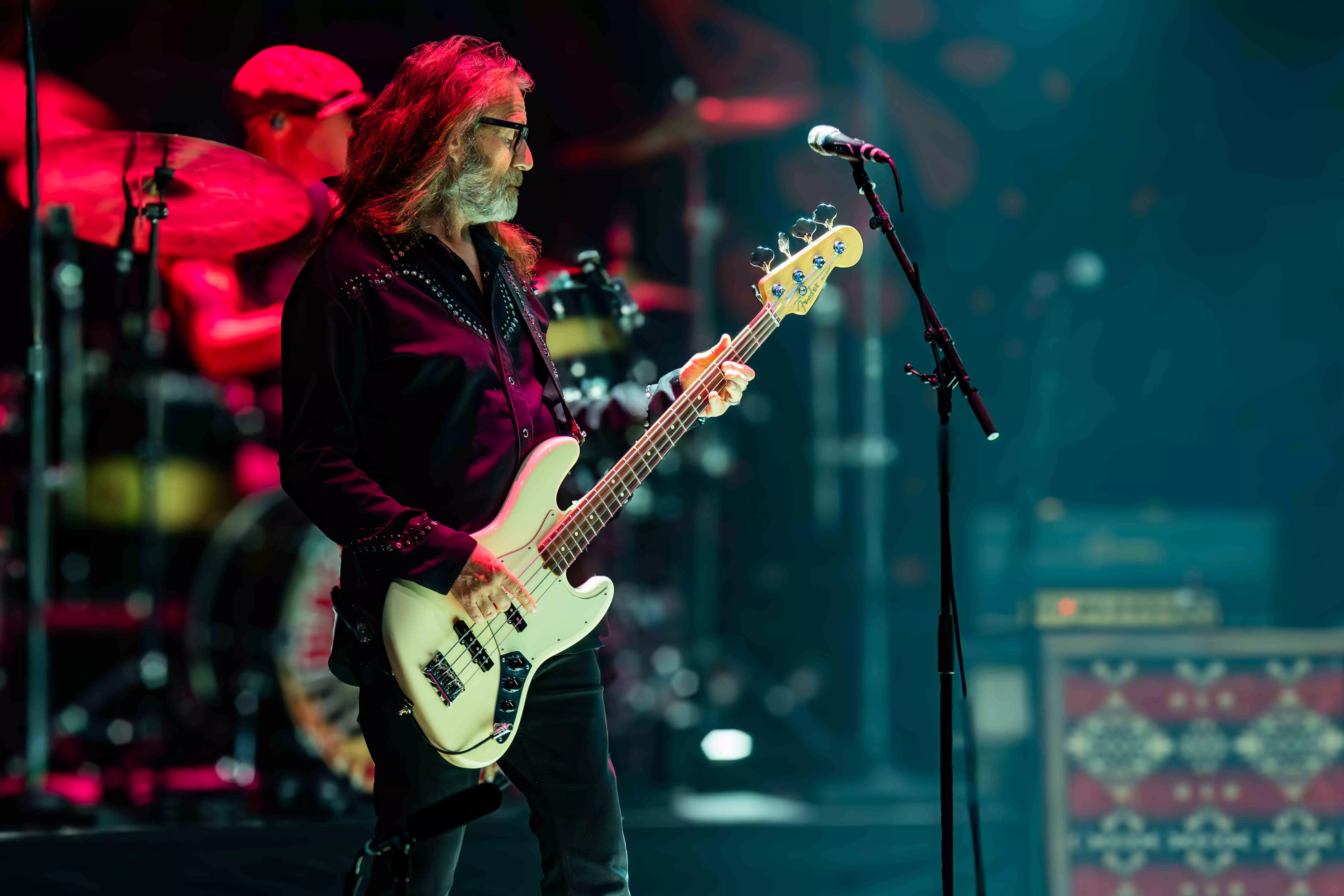 Country Rock band Blackberry Smoke performs on the Fox Performing Arts Center Stage