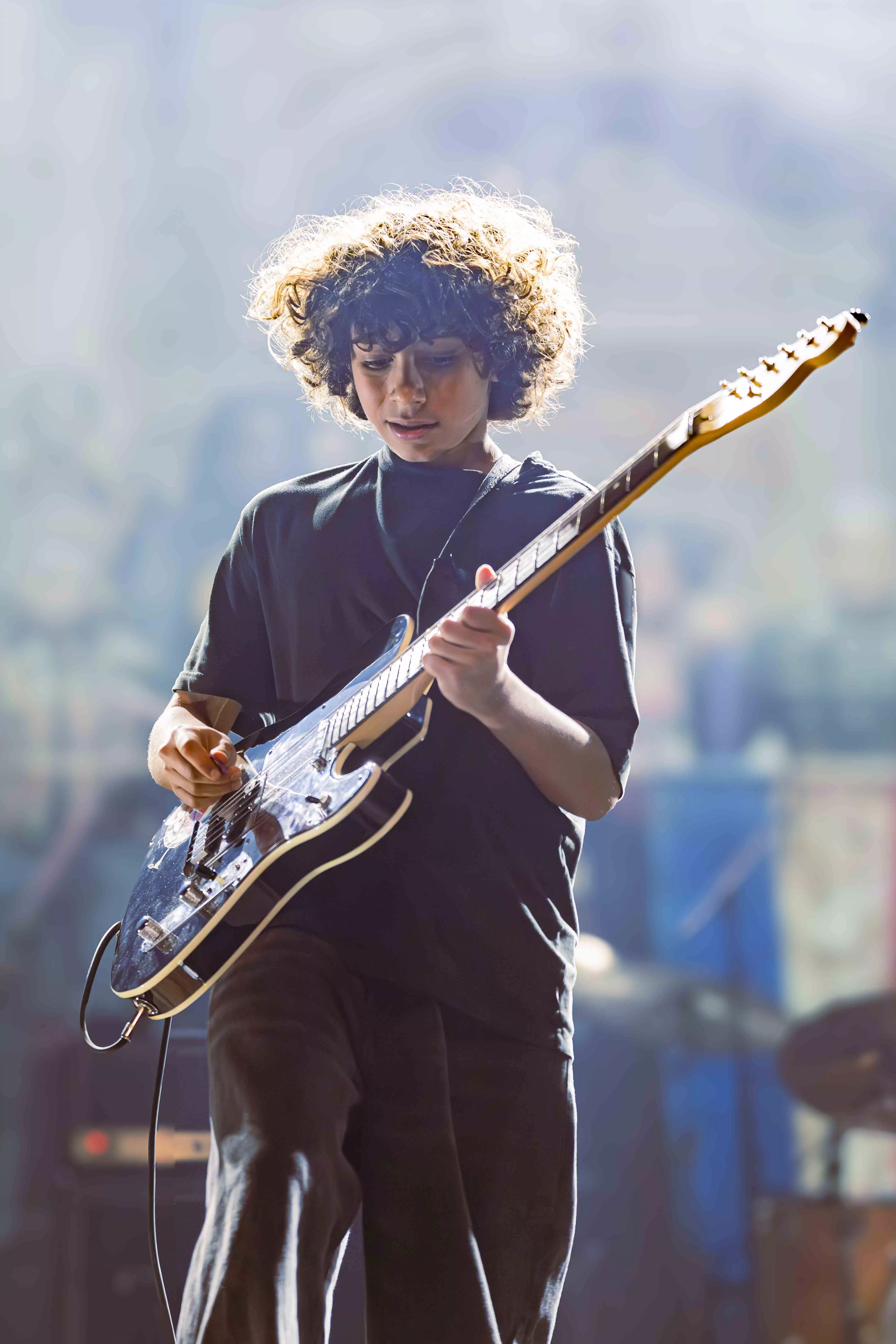 Musicians perform on stage at the House of Blues in Anaheim on Feb 6 for the Tom Morello and Friends concert