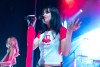 Lyn Lapid performs on stage