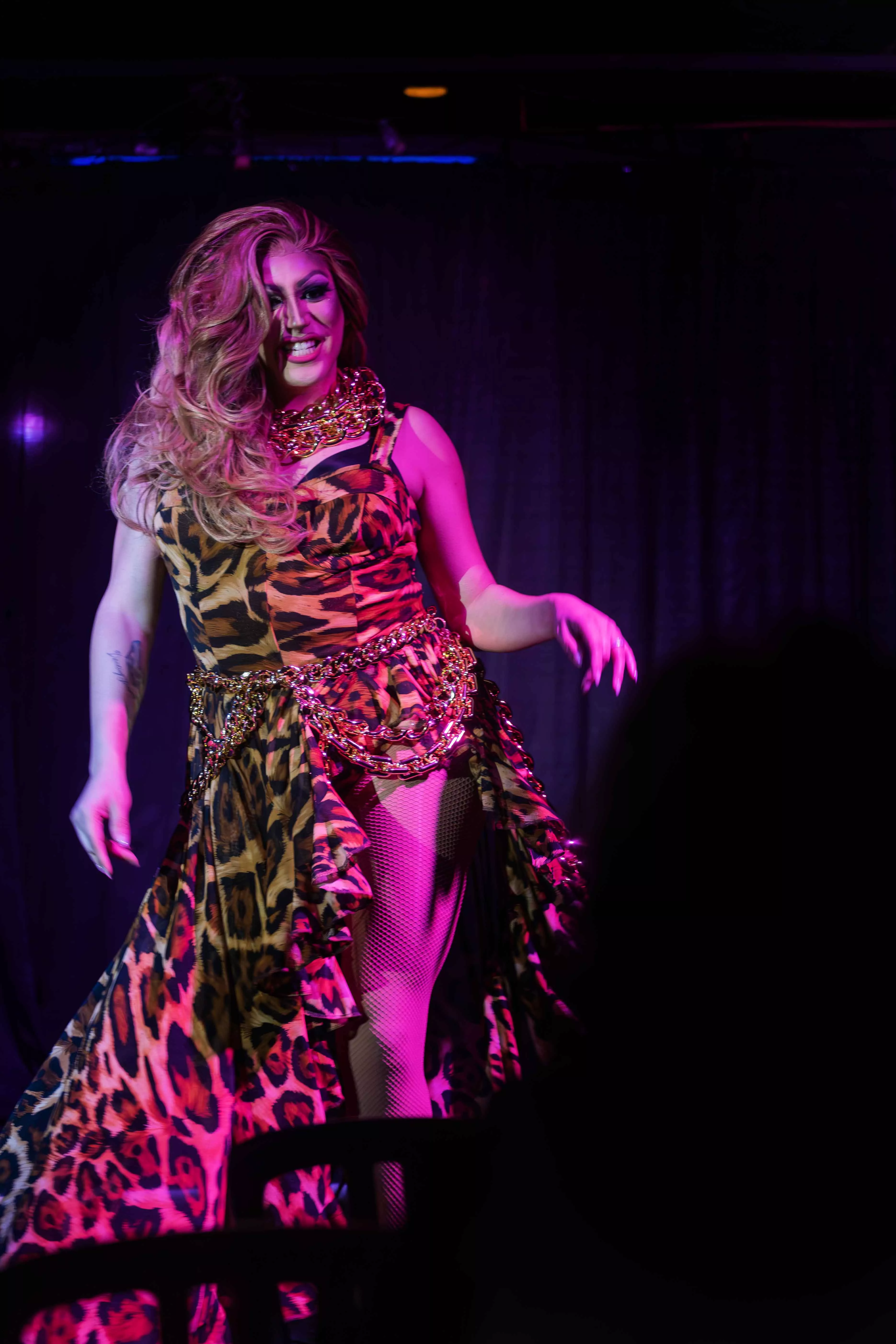 Drag Queens perform on stage at VIP Nightclub