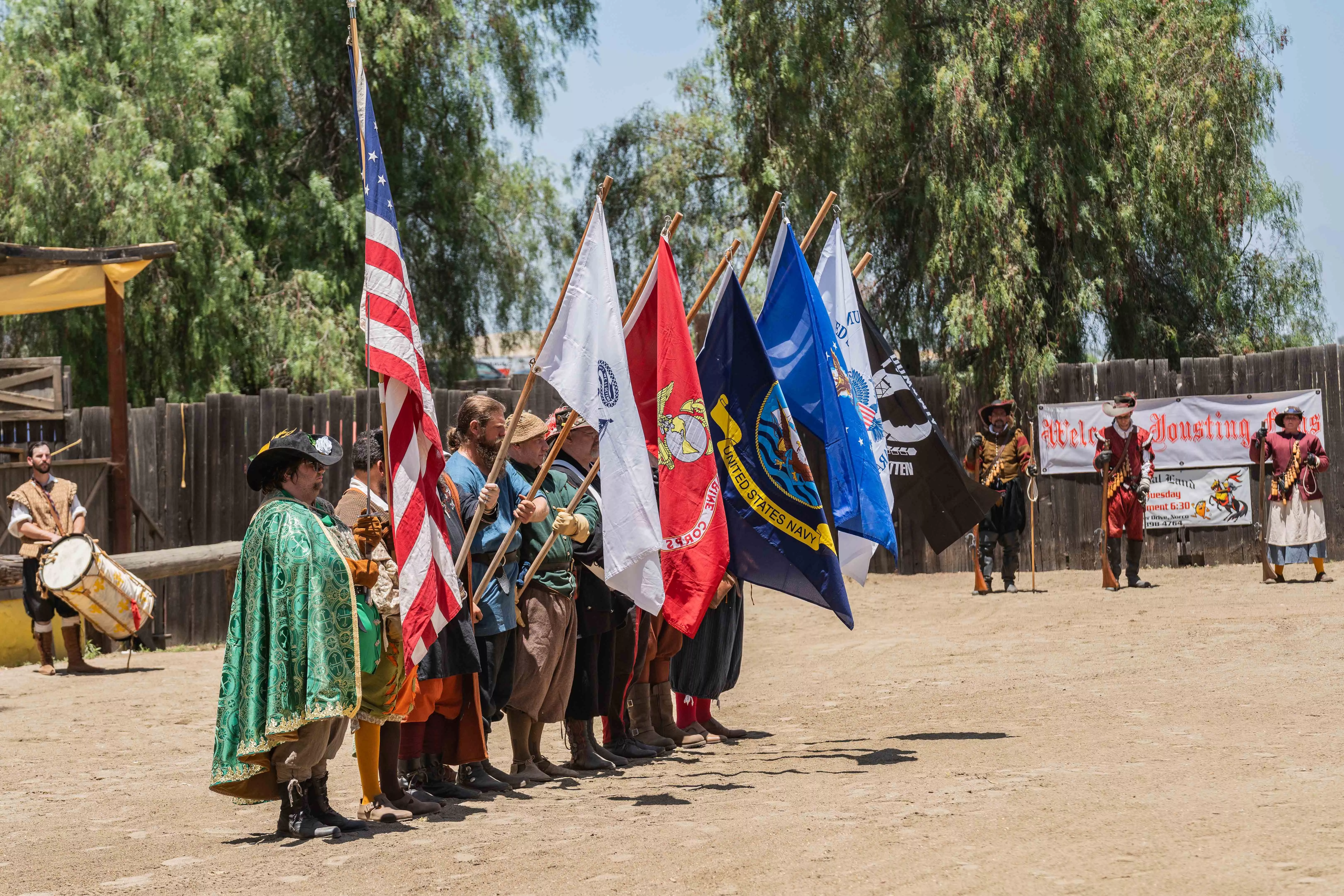 The Koroneburg Renaissance Festivalheld for five weekends starting Memorial Day in Eastvale Ca