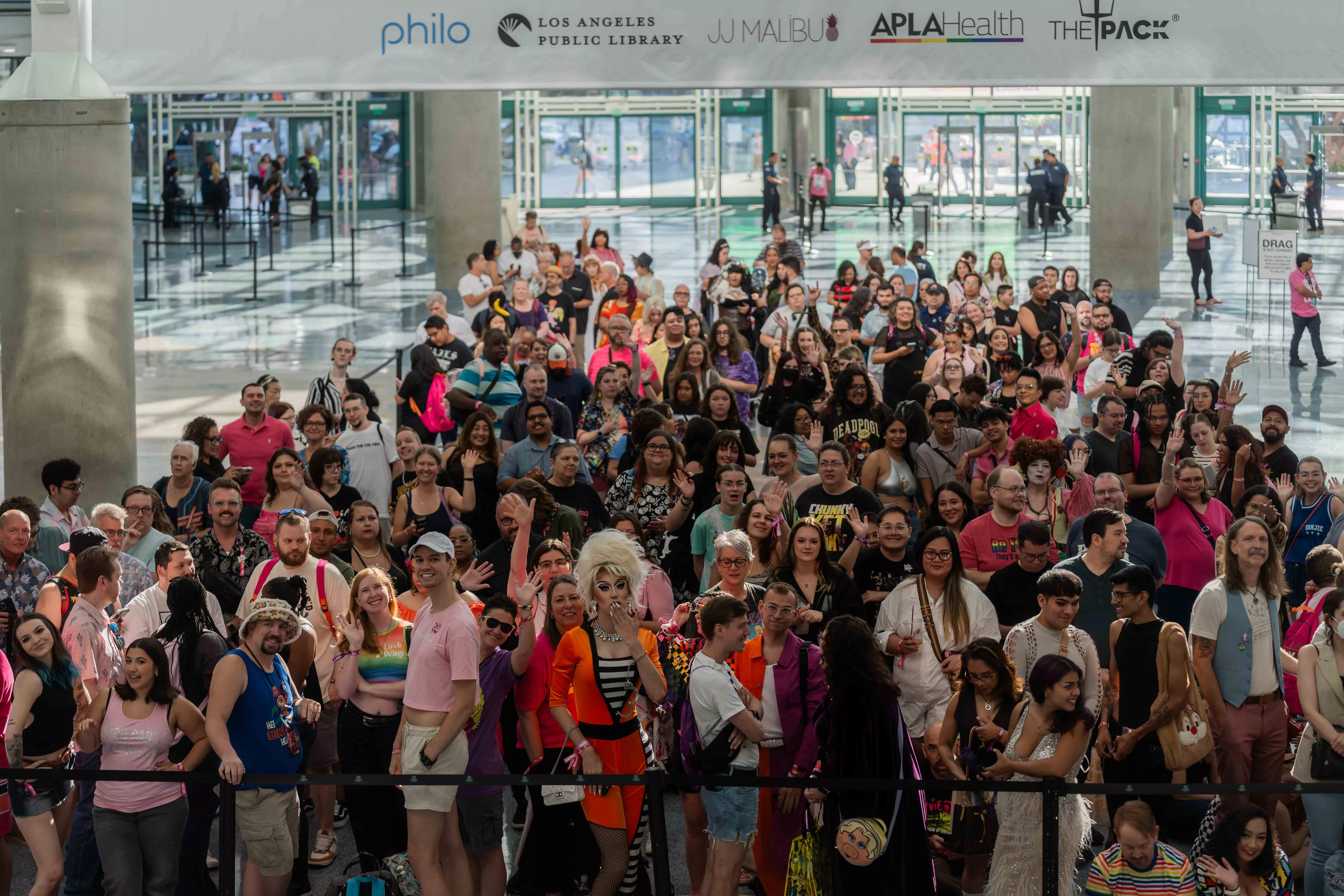 Drag Queens fans and vendors come together at the LA Convention Center for RuPauls DragCon LA 2024 on July 19 and 20