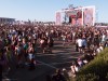 Fans file in to watch their favorite DJs at Hard Summer at Hollywood Park in Inglewood CA on August 3rd 2024