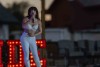 Marlow the Fish performs as Selena during Riversides Pride event in Downtown Riverside on September 28