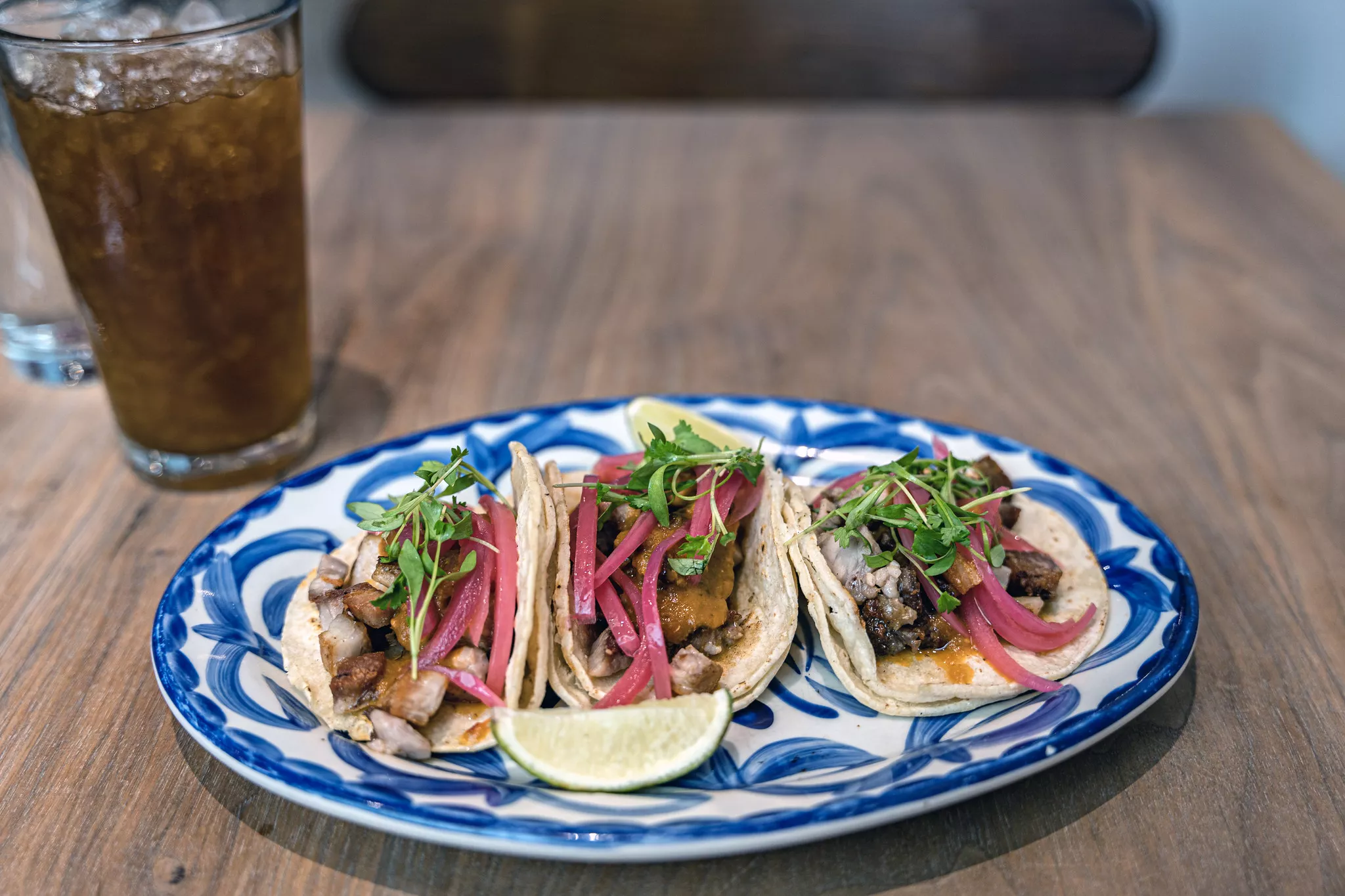 Pork Belly street taco a small plate