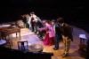 The Cast of A Christmas Carol give a bow after performing at Riverside Community Players