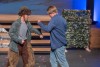 Actors perform The Lightning Thief The Percy Jackson Musical for Act Out Enrichments Children's Theatre production at the Box in Downtown Riverside on May 2.