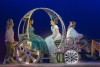 Cast members preform on stage in a produciton of Cinderella