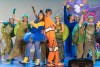 Children in a Finding Nemo costumes performing a play