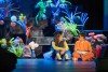 Children in a Finding Nemo costumes performing a play