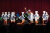 Children in a Finding Nemo costumes performing a play