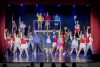 Actors perform Heathers on stage on at the Corona Historic Theater in Corona Ca on June 11