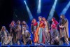 Actors perform on the Landis Auditorium stage at Riverside City College during their production of Joseph and the Amazing Technicolor Dreamcoat on Feb 5.