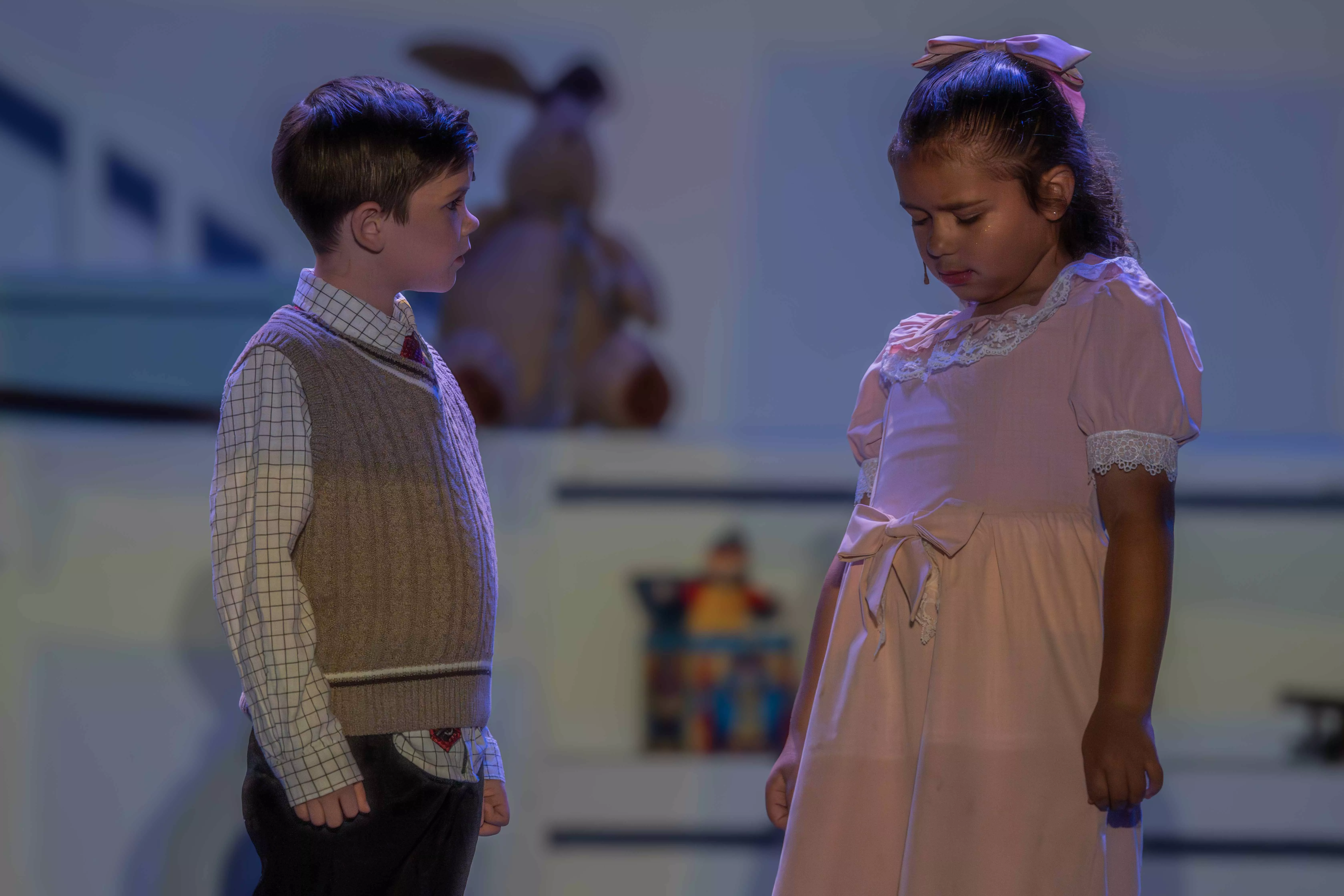 Young Actors from Riverside Childrens Theatre perform Mary Poppins at Martin Luther King Jr High School Theatre on May 9