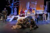 Actors perform Titus Andronicus at the Box produced by Full Circle Players