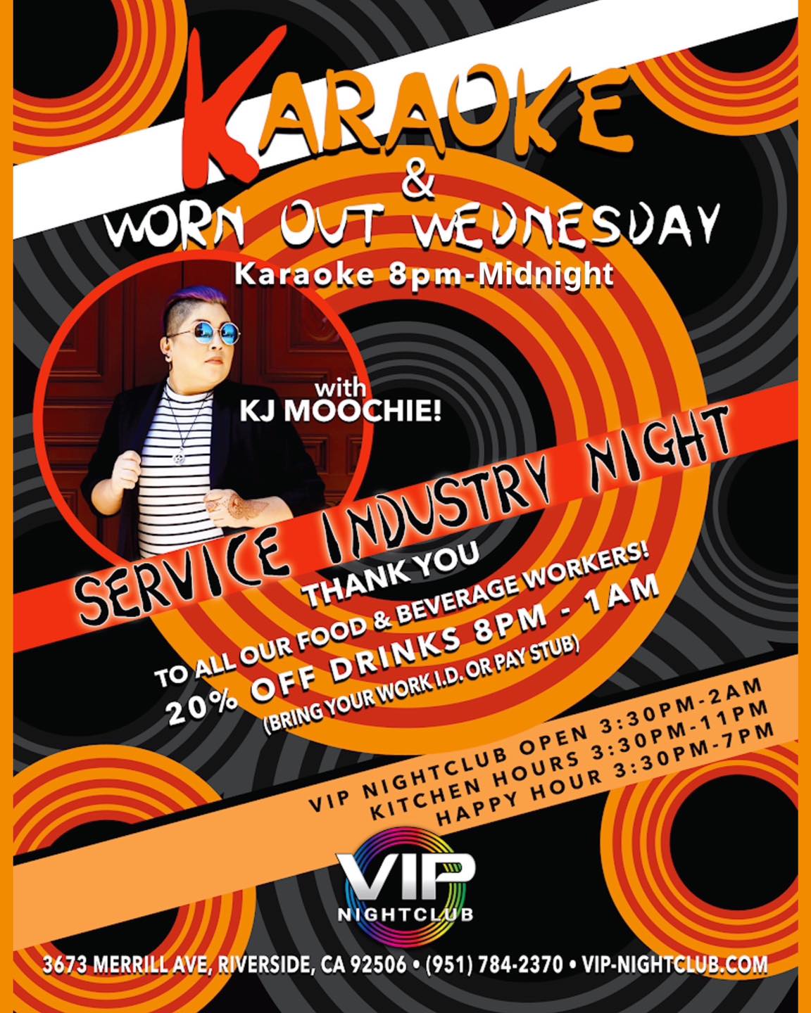 Karaoke and Worn Out Wednesday @ VIP on 2024-05-22 00:00:00