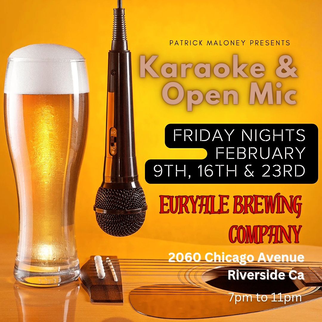 Karaoke at Euryale Brewing on 2024-05-24 00:00:00