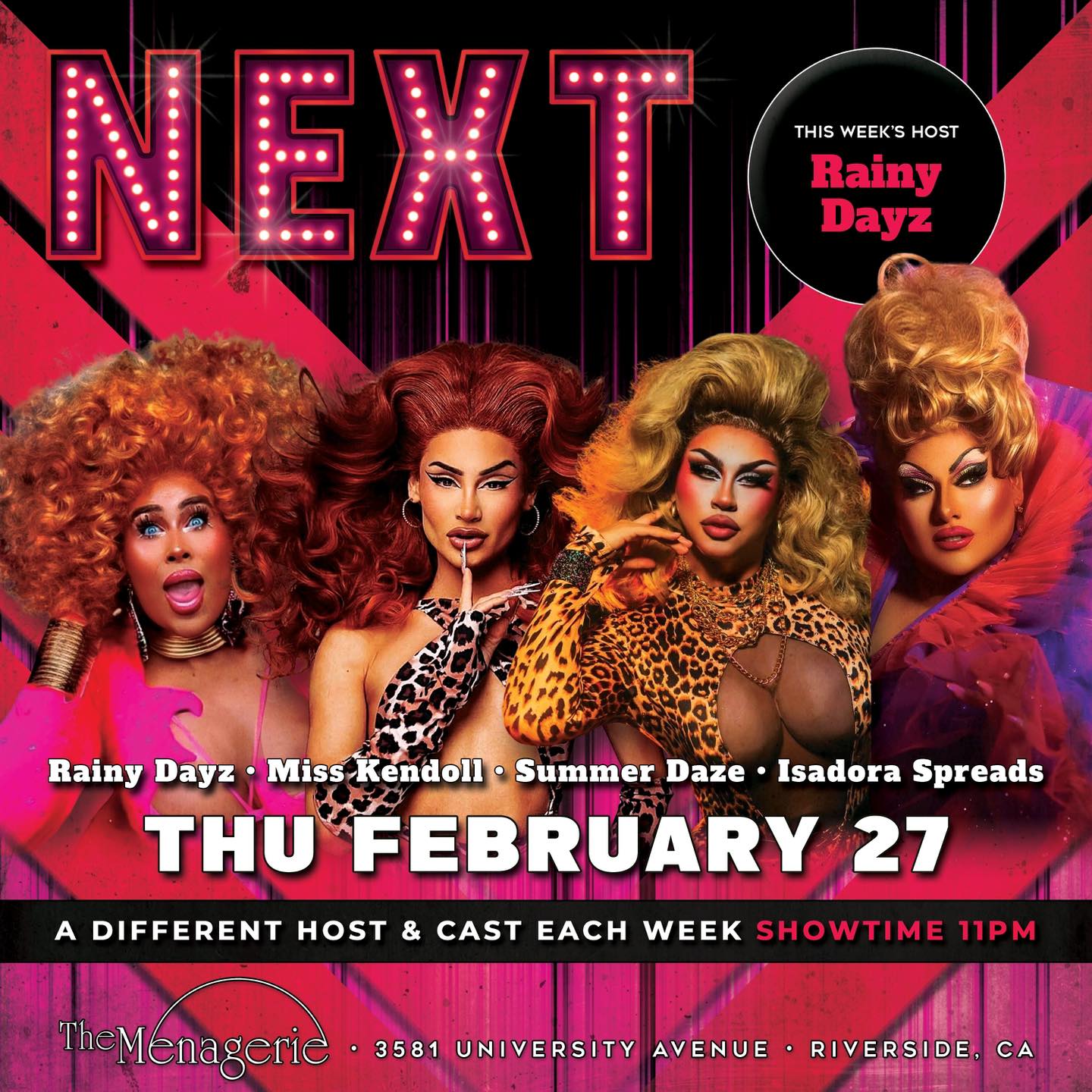 NEXT at Menagerie on 2025-03-06 00:00:00