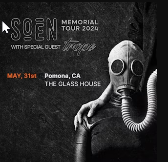 Soen: Memorial Tour 2024 on 2024-05-31 19:00:00