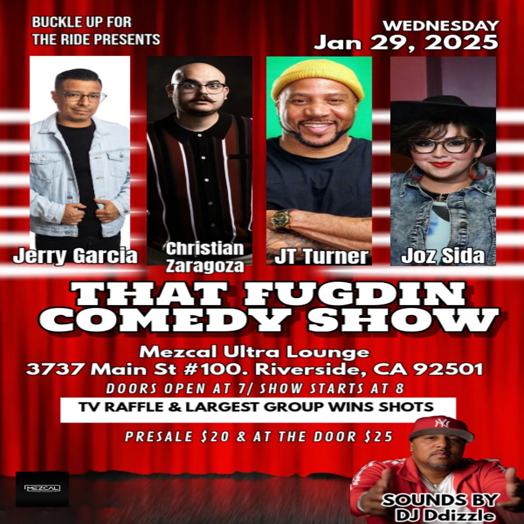 THAT FUDGIN COMEDY SHOW: JERRY GARCIA on 2025-01-29 20:00:00